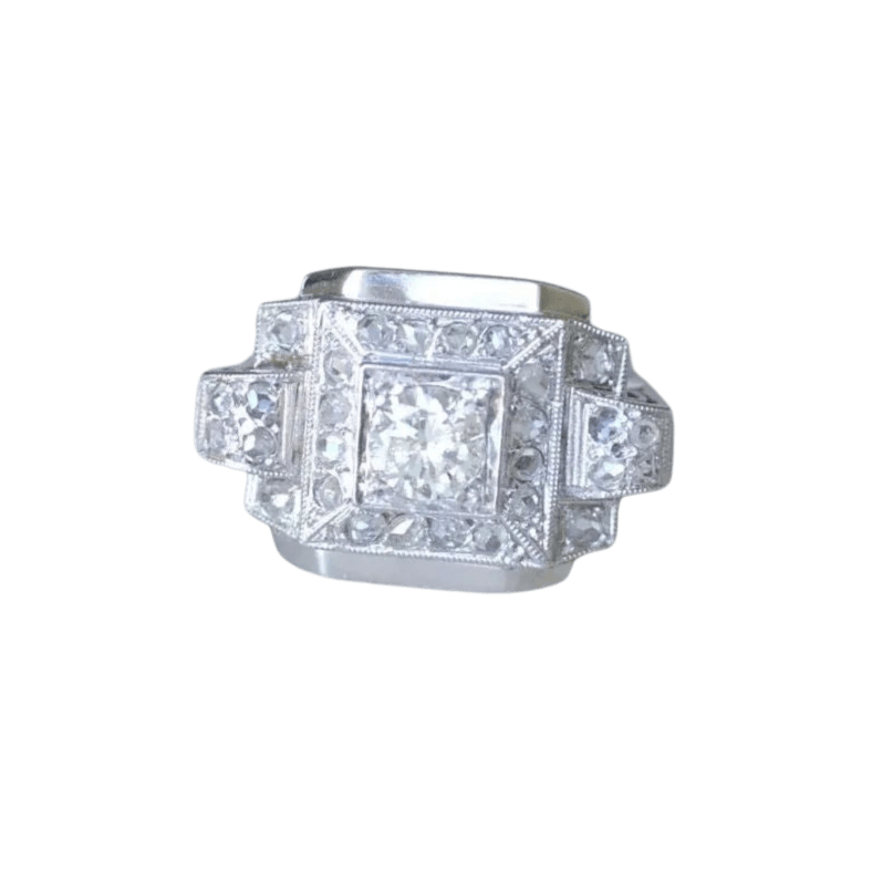 Ringe Art Deco Diamanten