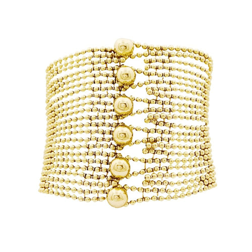 Bracelet Cartier Draperie - Bracelet en or jaune 58 Facettes 35232