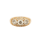 Bague 53 Bague platine, or et diamants 58 Facettes DV0647-2