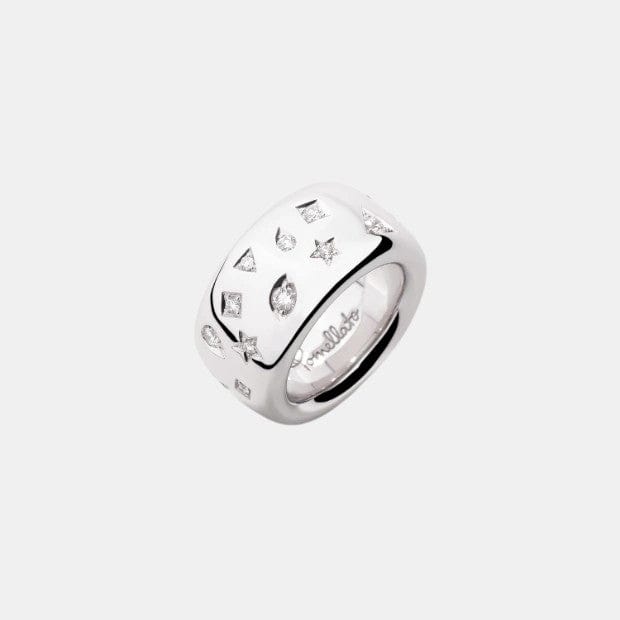 Bague Iconica Or blanc Diamant 0.8ct