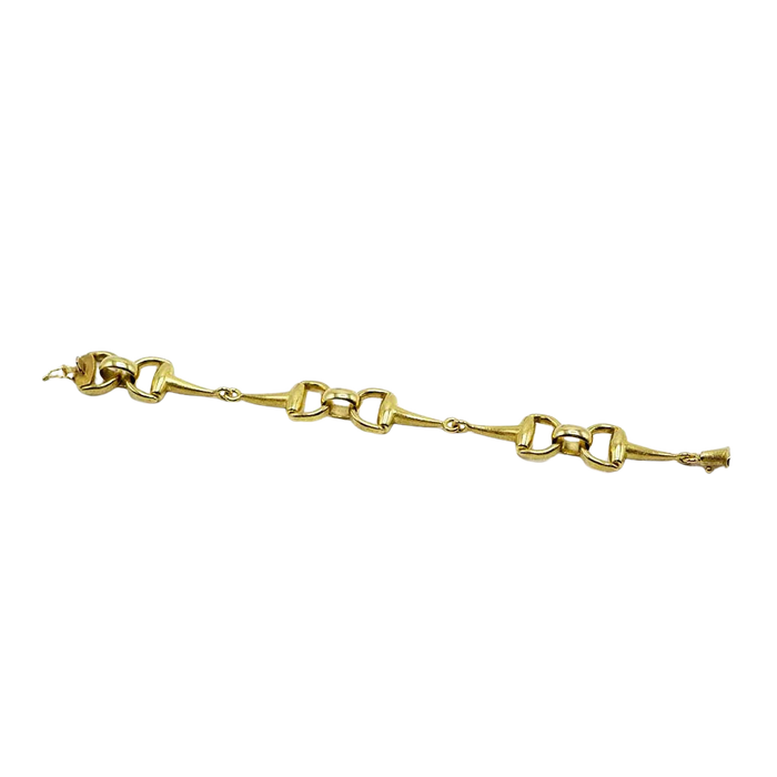 Pulsera de oro amarillo