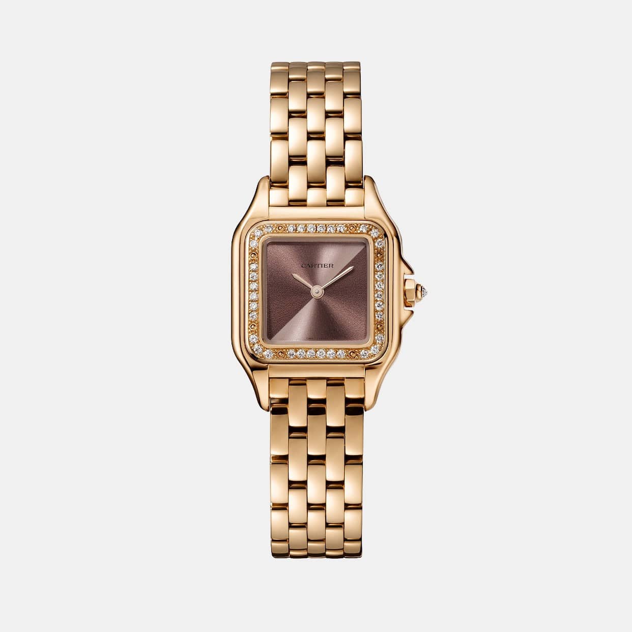 Montre Panthère Or rose Diamant