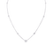 Collier Collier en or blanc 750 et diamants taille brillant 58 Facettes 32520