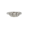 Bague 52 Bague or platine diamants 58 Facettes 240213R