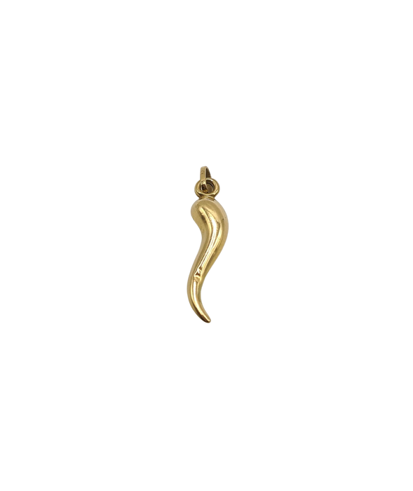 Yellow gold pendant