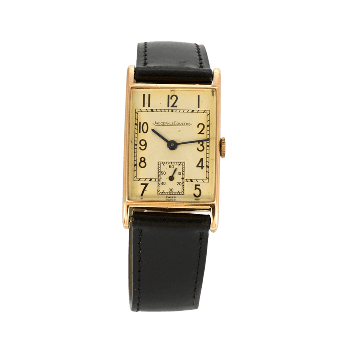 Montre JAEGER LECOULTRE - Montre d'homme or rose 58 Facettes GU28