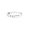 Bague 57 Tiffany & Co. Setting - Alliance en platine et diamants 58 Facettes 35083