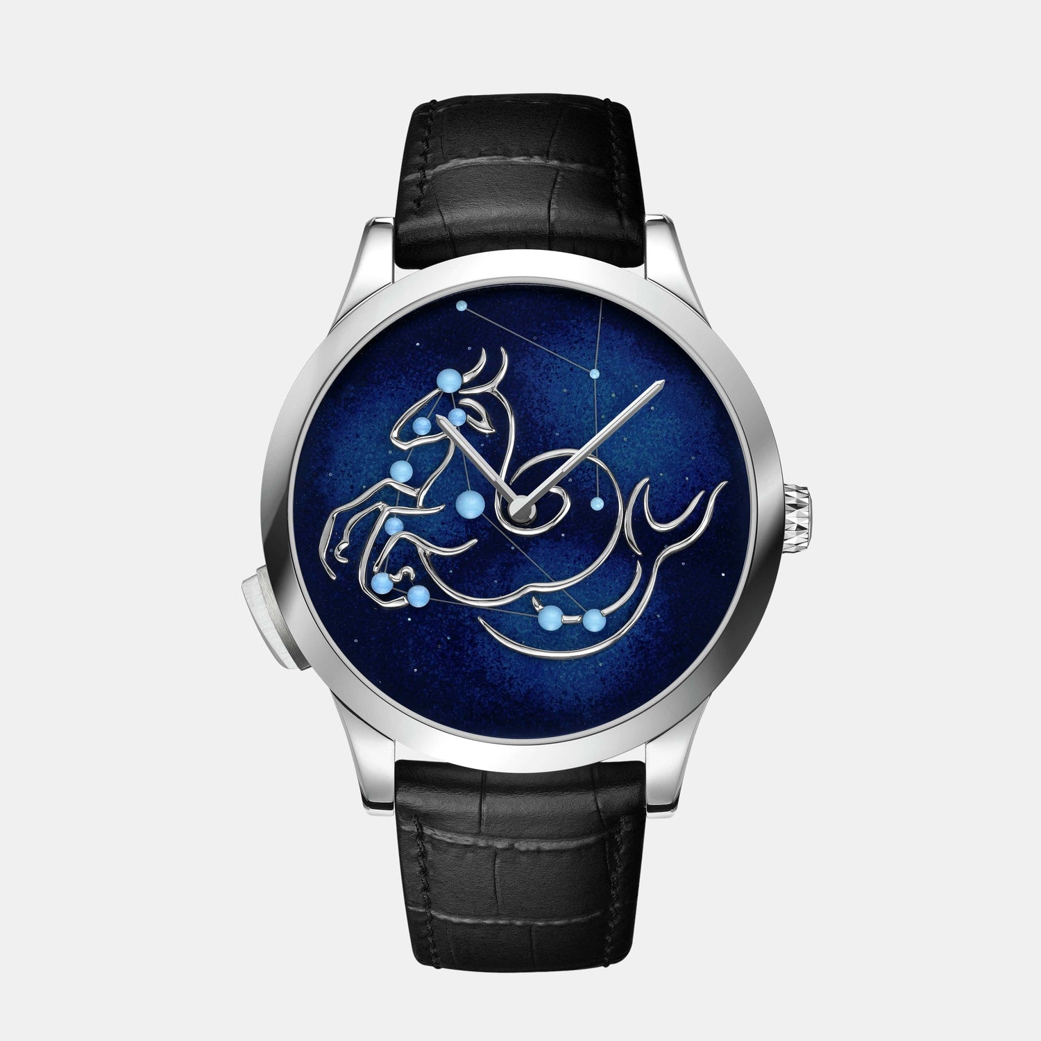 Montre Zodiaque Or blanc  