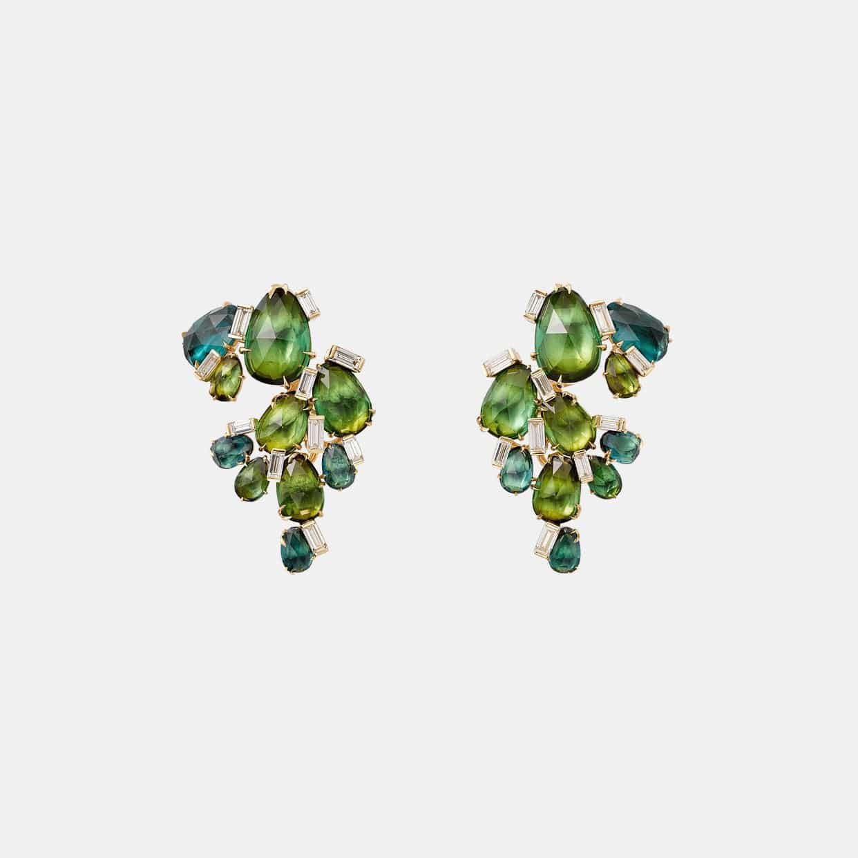 Boucles d'oreilles Cactus de Cartier Or jaune Diamant