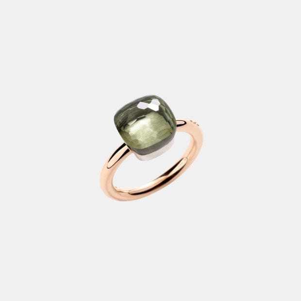Bague Nudo Or Prasiolite