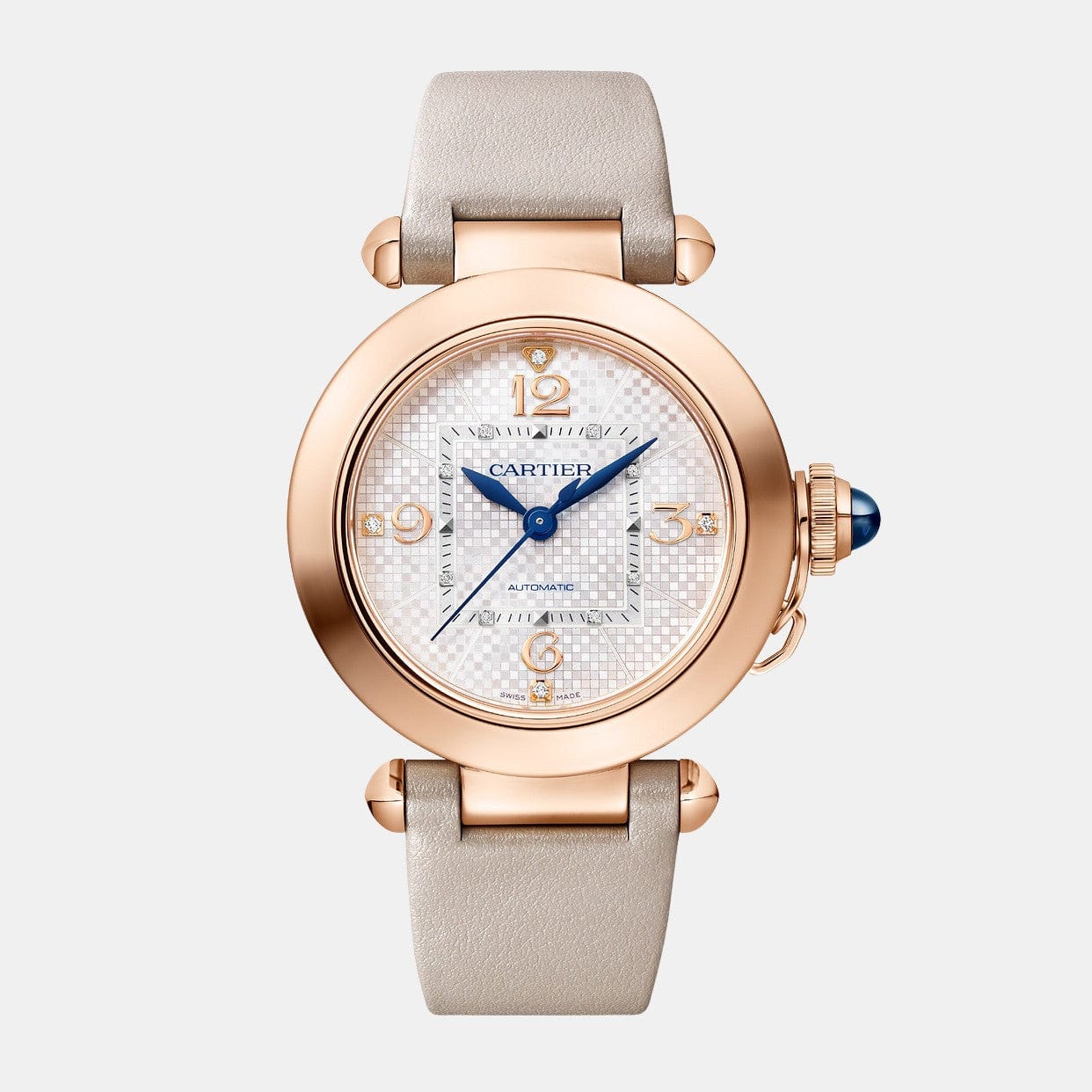 Montre Pasha Or rose Diamant