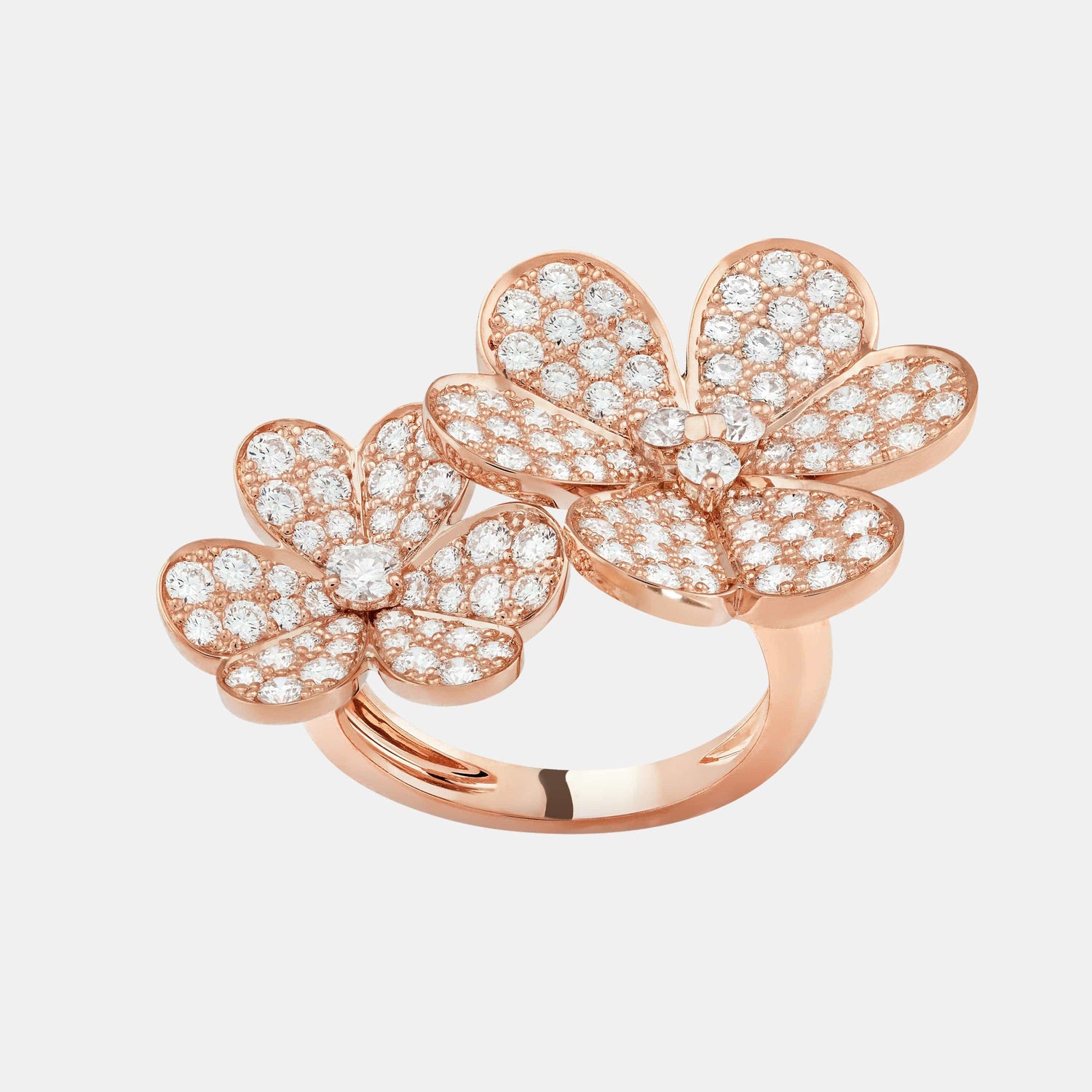 Bague Frivole Or rose Diamant 2.13ct