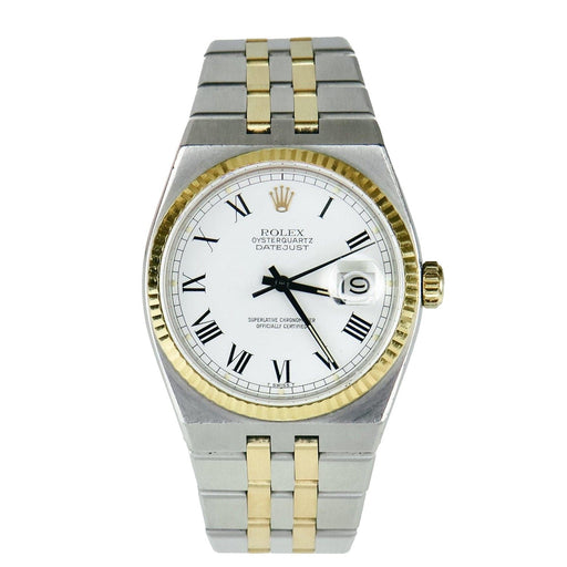 Rolex Oysterquartz Datejust watch - Men's watch in steel and gold, ref. 17013 58 Facettes 1529