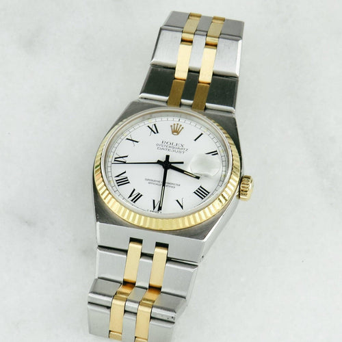 Rolex Oysterquartz Datejust-klocka - Herrklocka i stål och guld, ref. 17013 58 Facettes 1529
