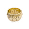 Bague 56 Bague en or jaune 18 carats pavée de diamants 58 Facettes 34470
