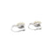 Boucles d'oreilles Pomellato Capri - Boucles d’oreilles en or blanc avec opale et diamants 58 Facettes 35332