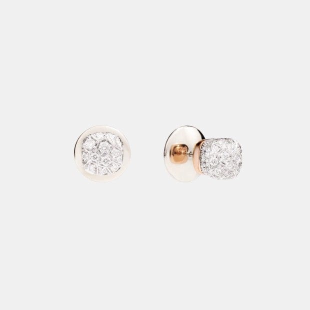 Boucles d'oreilles Nudo Or Diamant 1.6ct