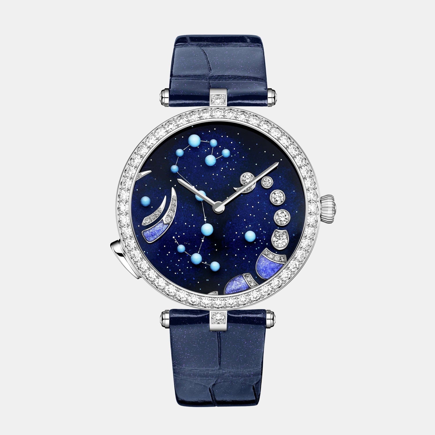 Montre Zodiaque Or blanc Diamant 6.78ct