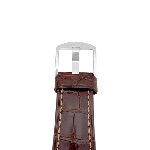 Montre Panerai Luminor Due - Montre en acier sur bracelet en cuir 58 Facettes 34678