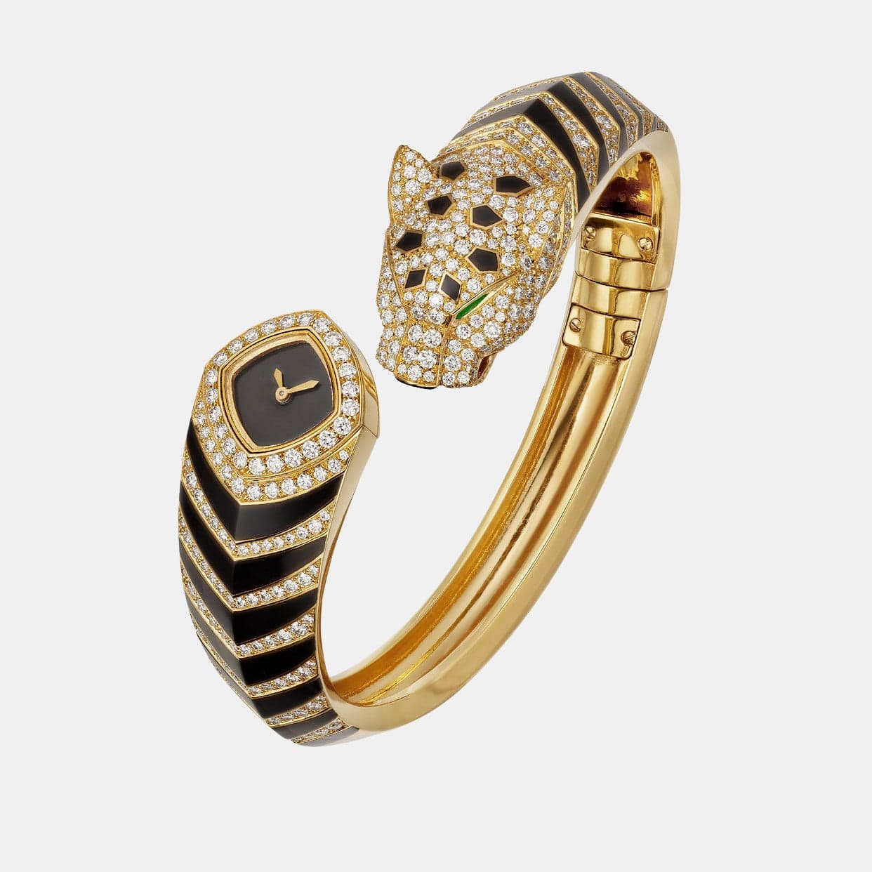 Montre Panthère Or jaune Diamant