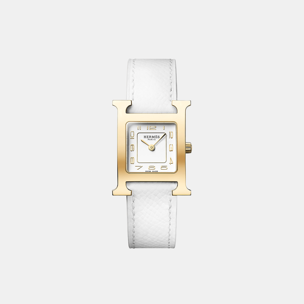 Montre Heure H Petit modèle, 25 mm Quartz Acier  