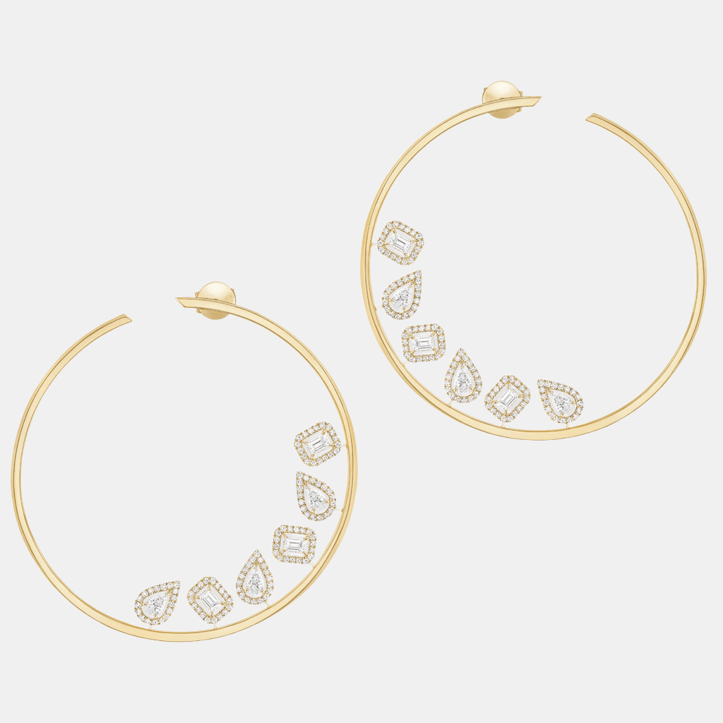 Boucles d'oreilles My Twin Or jaune Diamant 1.93ct