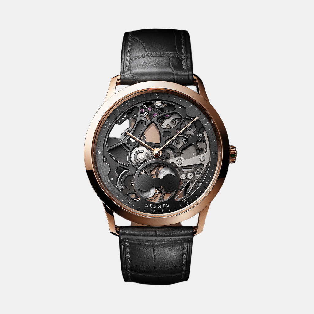 Montre Slim d'Hermès 39,5 mm Mécanique Acier  