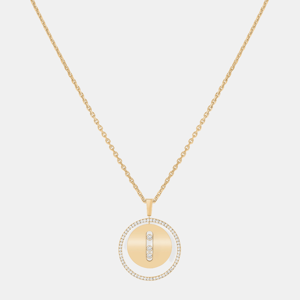 Collier Lucky Move MM Or jaune Diamant 0.3ct
