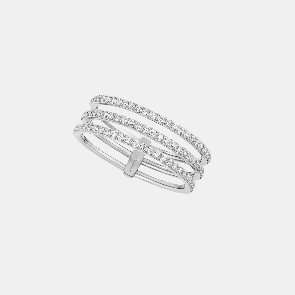 Bague Gatsby Or blanc Diamant 0.41ct