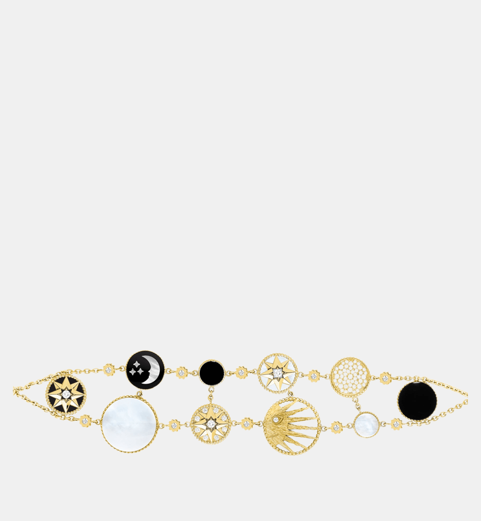 Bracelet Rose des Vents Or Diamant 4.95 ct