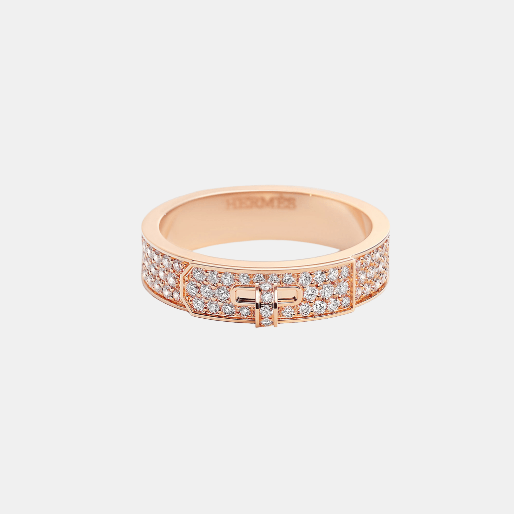 Bague Kelly Or rose Diamant 0.94 ct