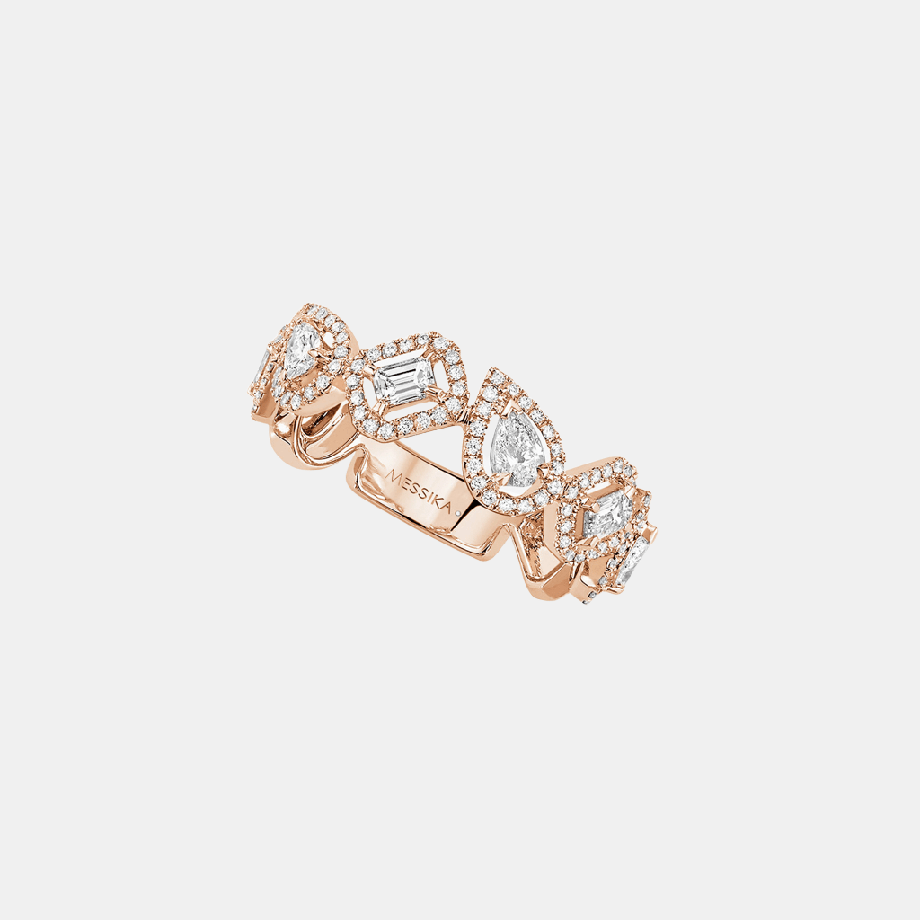 Bague My Twin Or rose Diamant 0.1ct