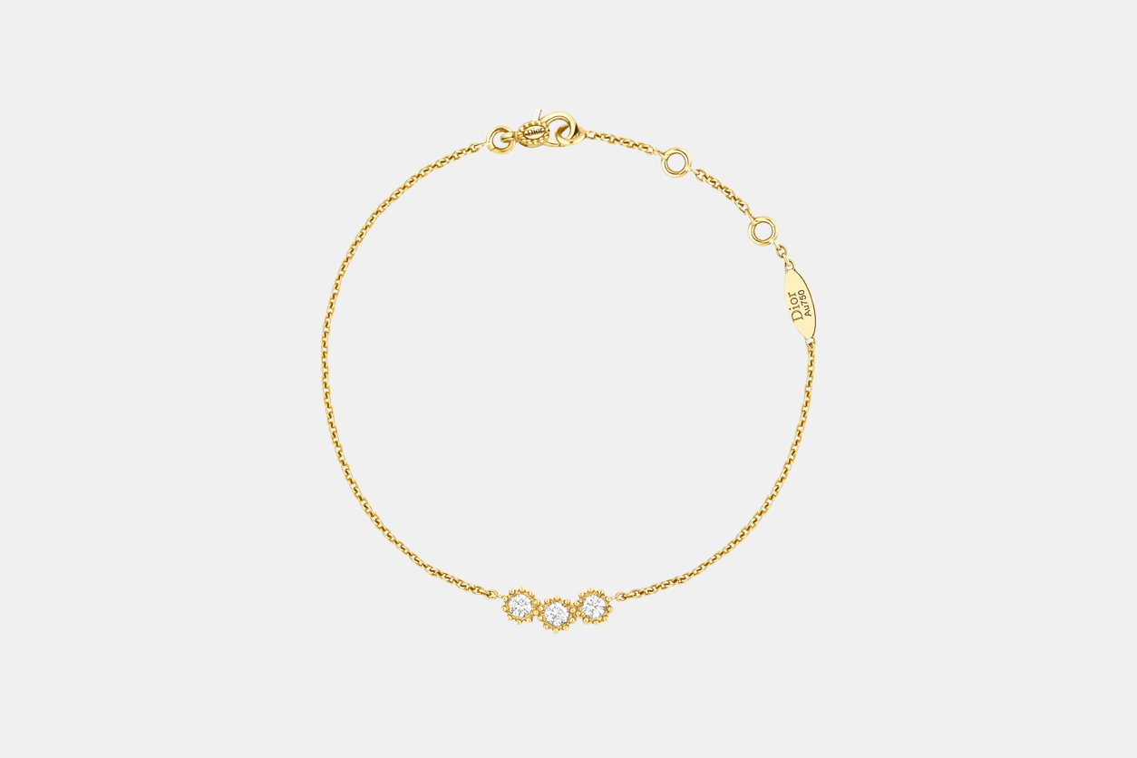 Bracelet Mimirose Or jaune Diamant 