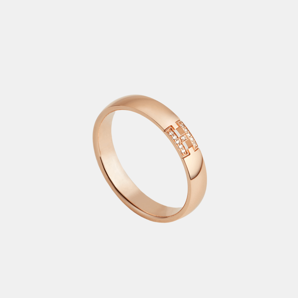 Bague Ever Héraklès Or rose Diamant 0.02 ct