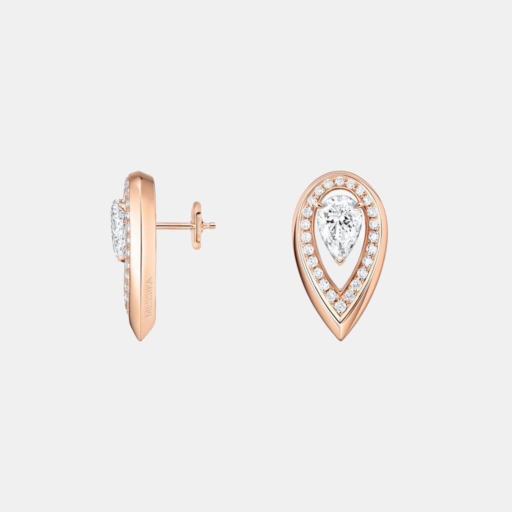 Boucles d'oreilles Fiery Or Diamant 0.25ct