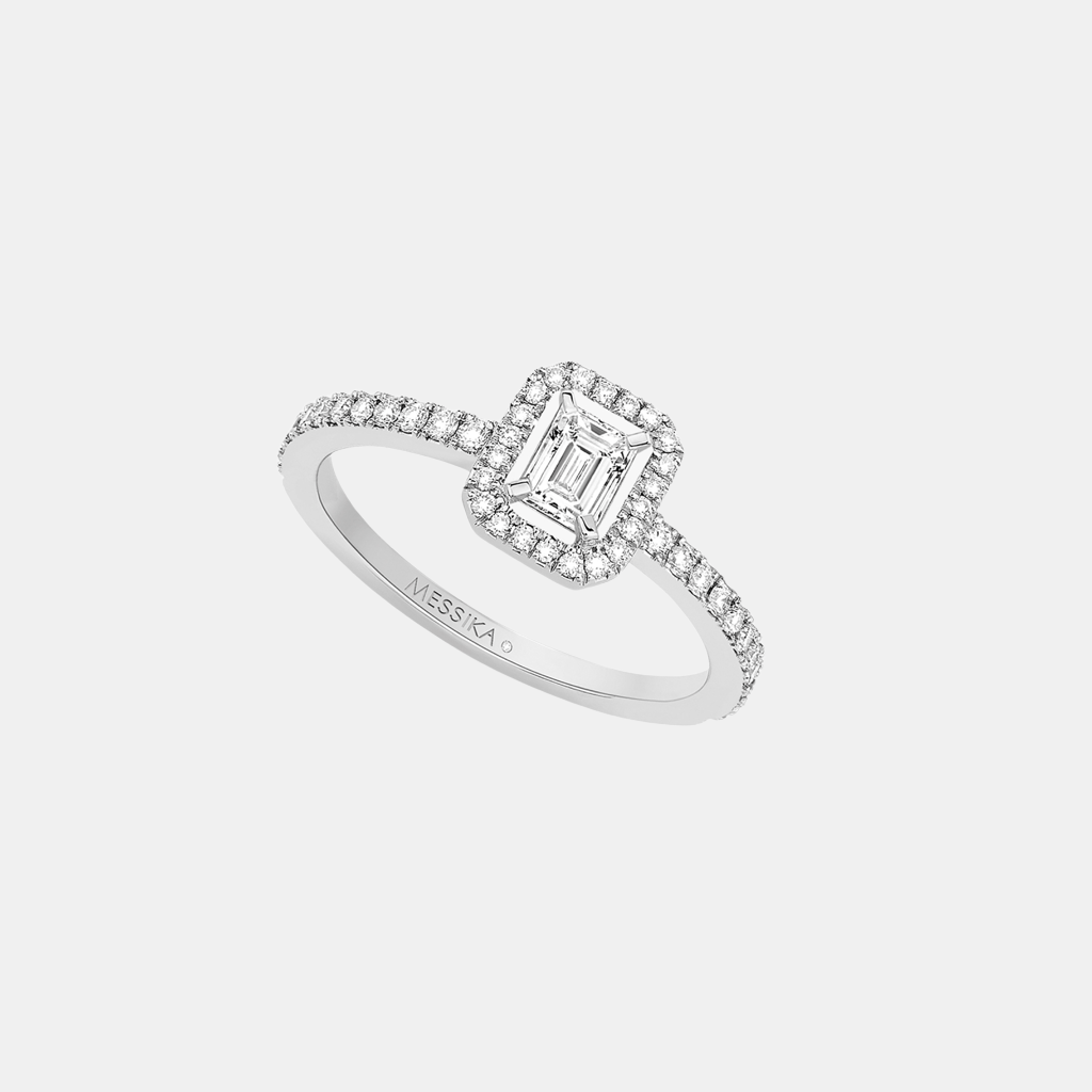 Bague (E)Motion Or blanc Diamant 0.35ct
