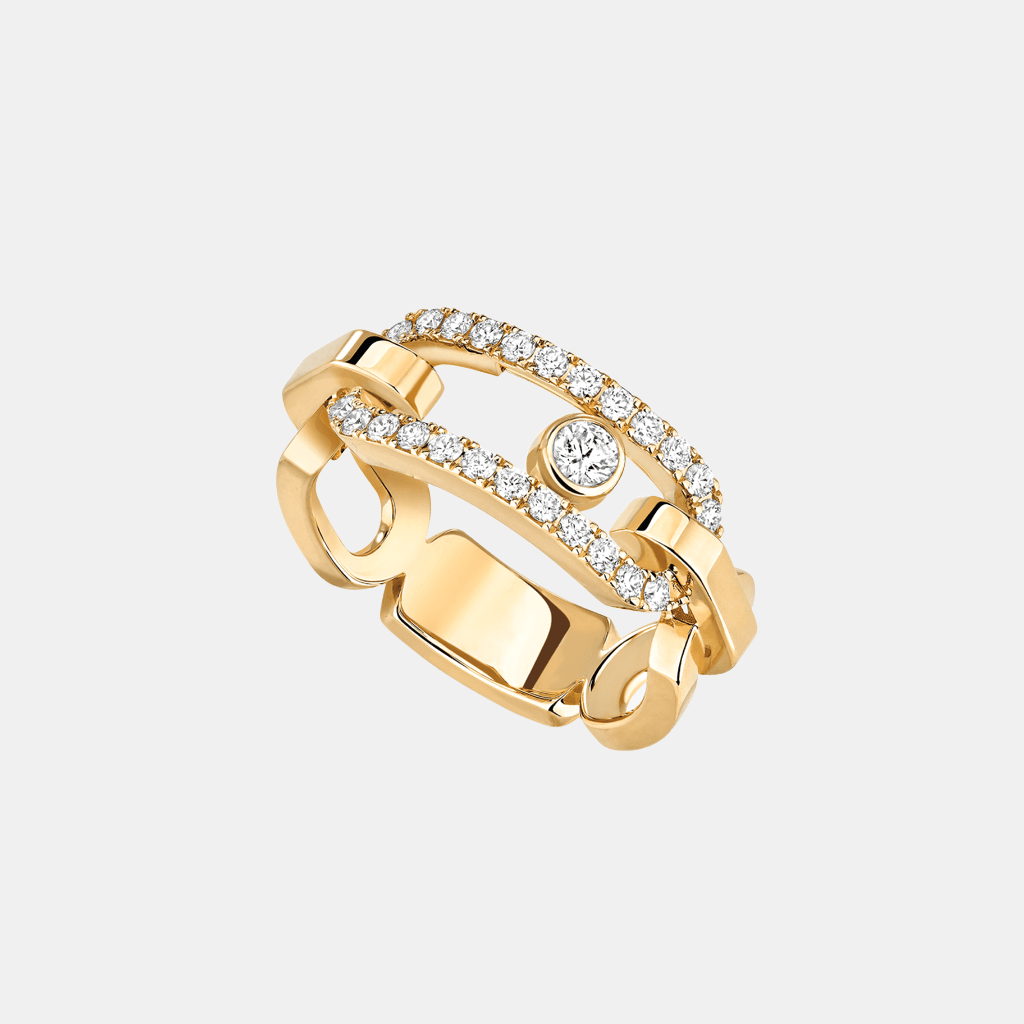 Bague Move Link Or jaune Diamant 0.45ct