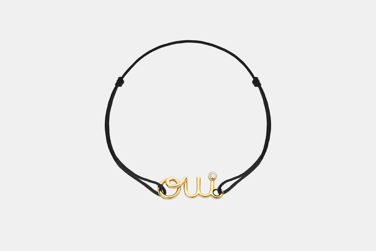 Bracelet Dioramour Or jaune Diamant 0.03 ct