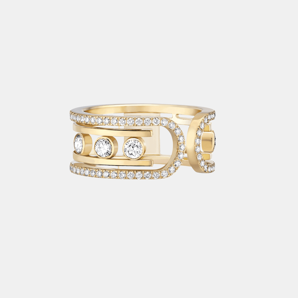 Bague Move 10th Anniversary Or jaune Diamant 0.75ct