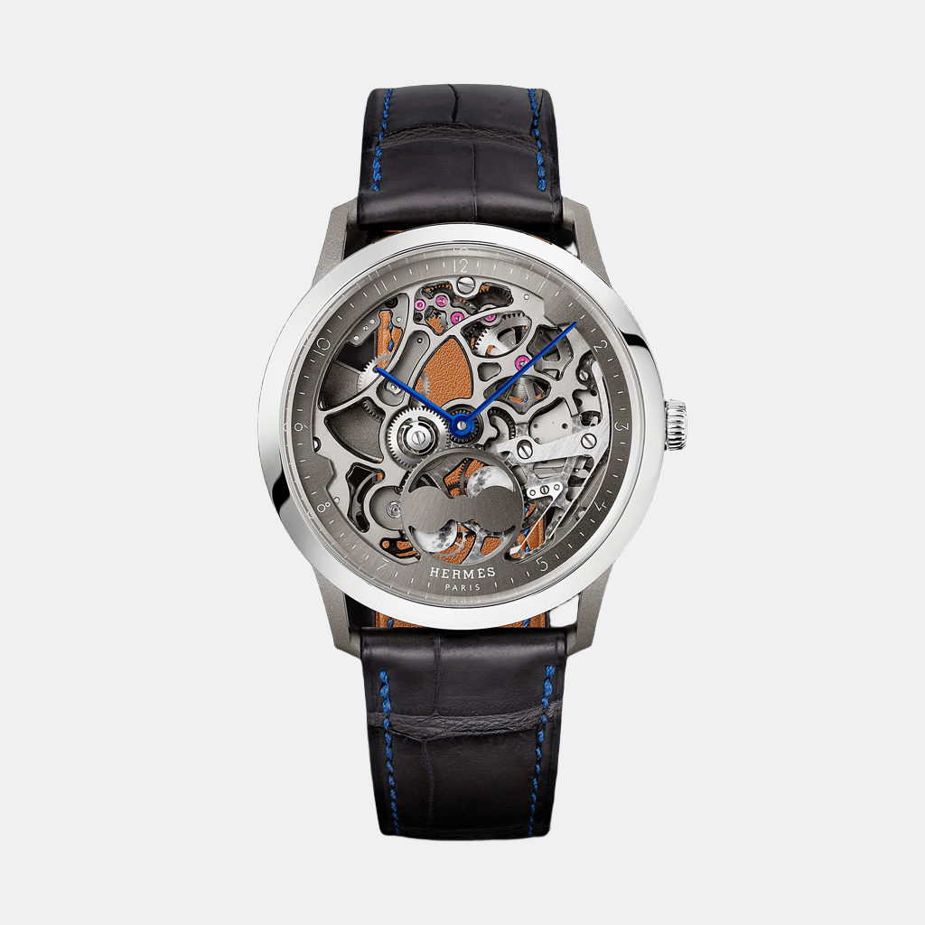 Montre Slim d'Hermès 39,5 mm Mécanique Titane  