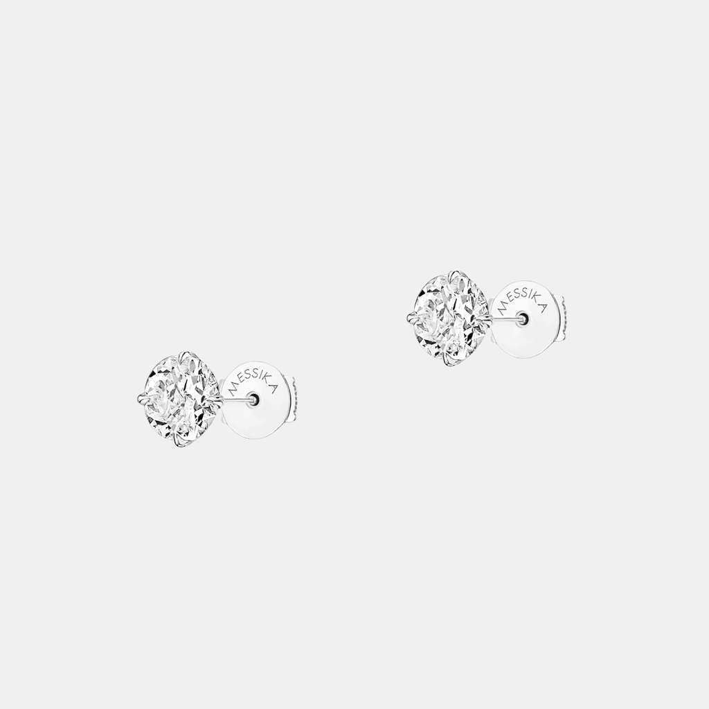 Boucles d'oreilles (E)Motion Or blanc Diamant 0.25ct