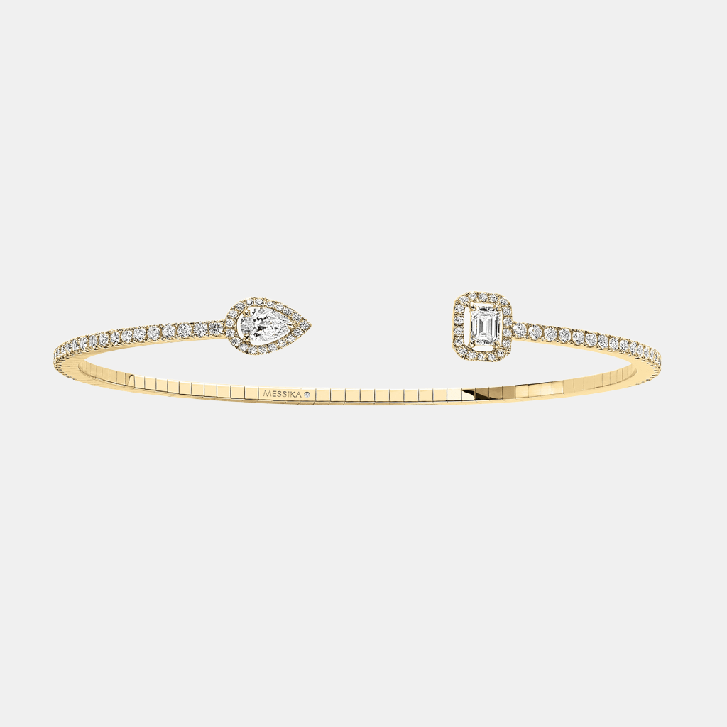 Bracelet My Twin Or jaune Diamant 2x0.15ct