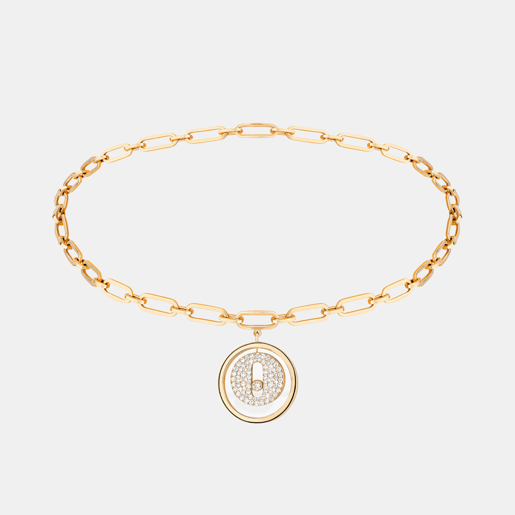 Bracelet Lucky Move Pavé Or jaune Diamant 0.27ct