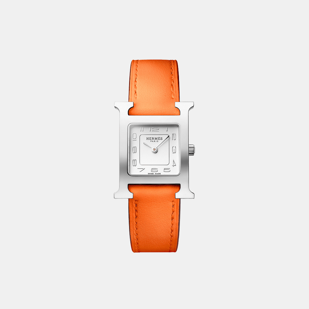 Montre Heure H Petit modèle, 25 mm Quartz Acier  