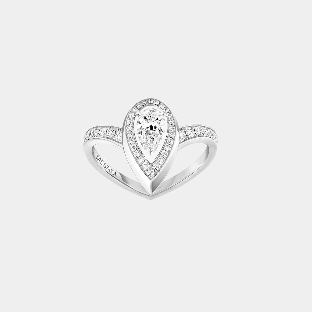 Bague Fiery Or blanc Diamant 0.3ct