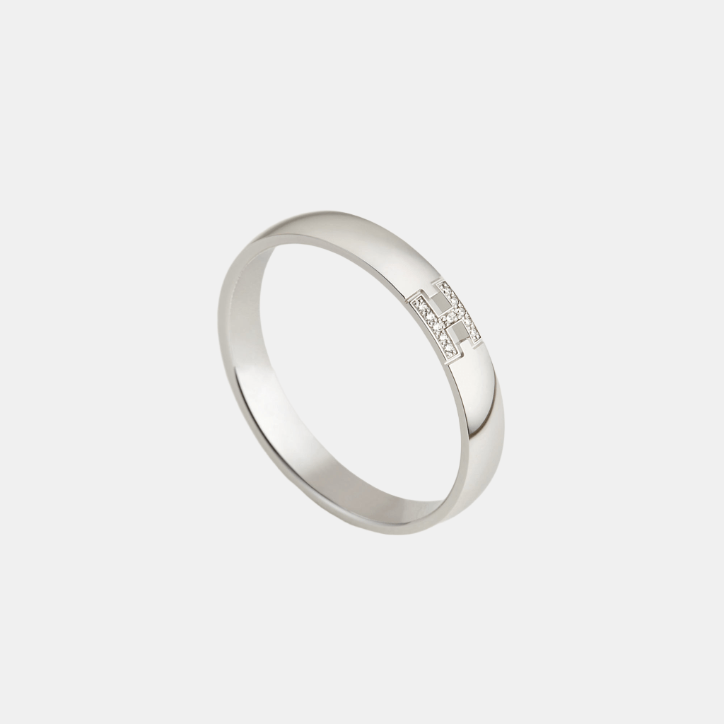 Bague Ever Héraklès Or blanc Diamant 0.02 ct