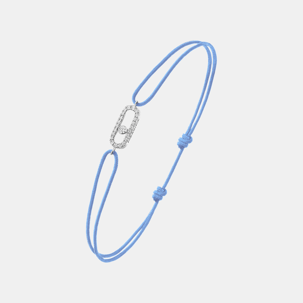 Bracelet Move Uno Or blanc Diamant 0.06ct