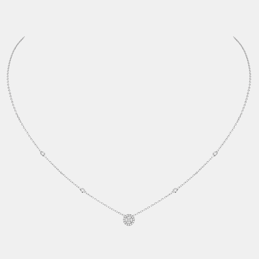 Collier Joy XS Or blanc Diamant 0.19ct