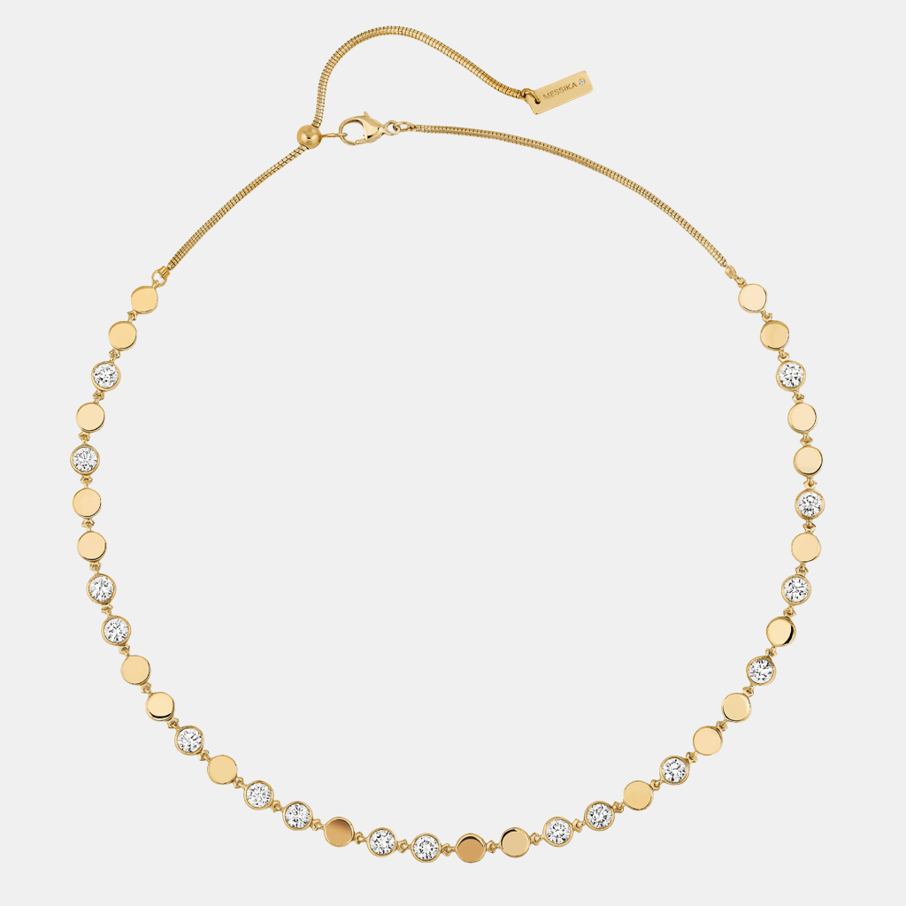 Collier D-Vibes MM Or jaune Diamant 2.8ct