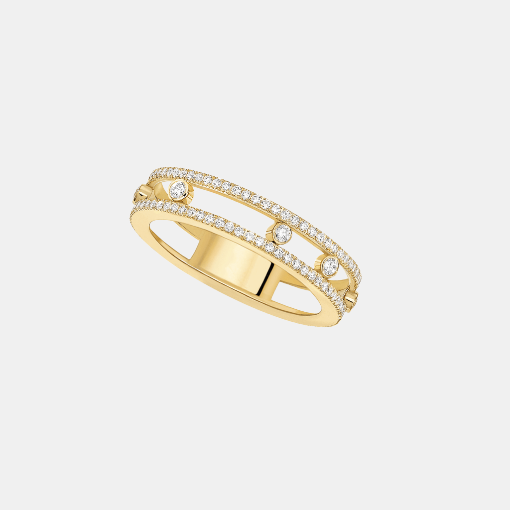 Bague Move Romane Or jaune Diamant 0.5ct